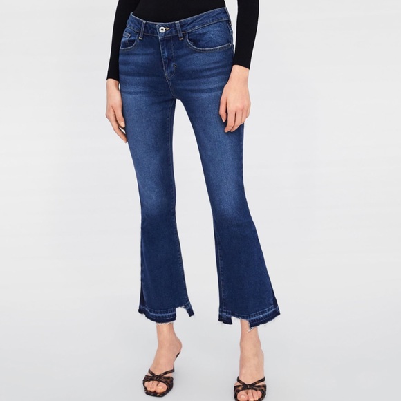 mini flare regular jeans